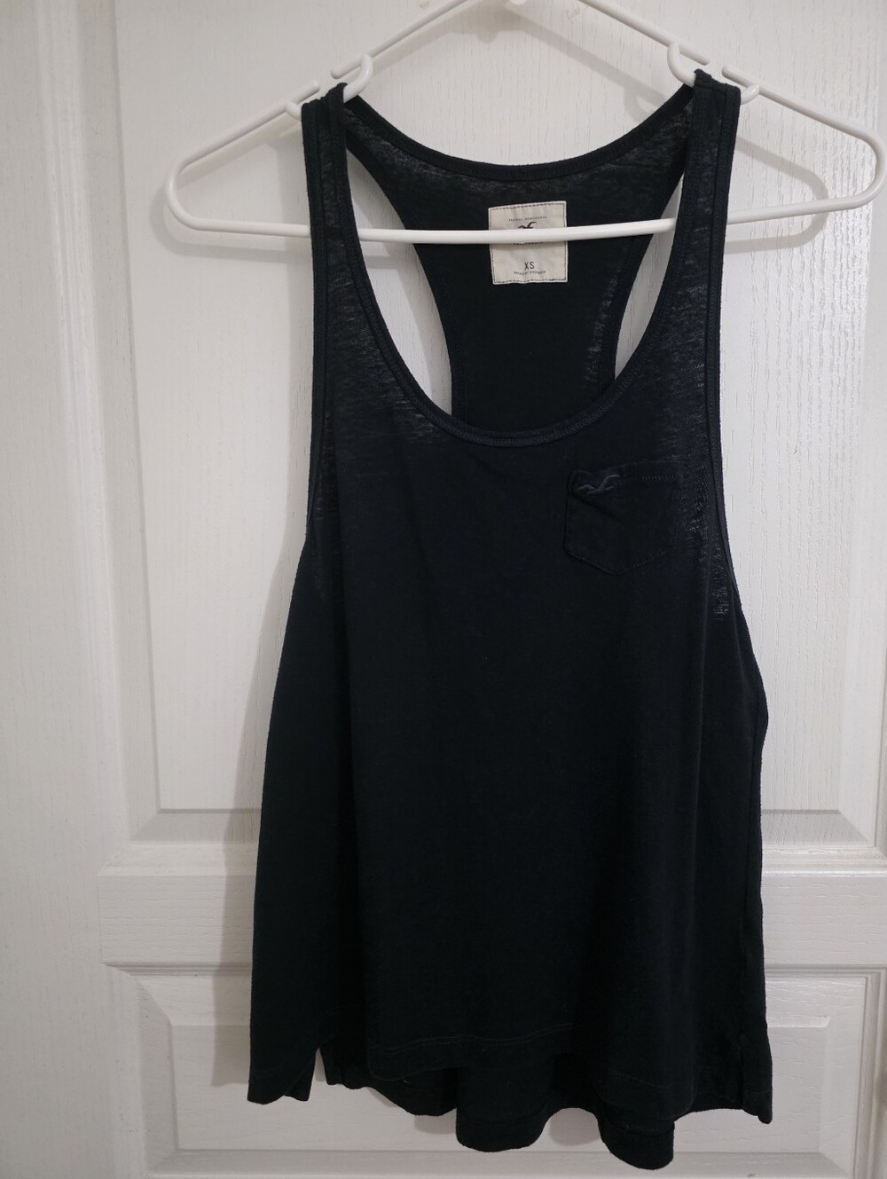 HOLLISTER - VINTAGE Y2K TANK TOP (NAVY BLUE)